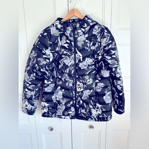 Lole Emeline Hooded Down Puffer Jacket Size Large - Picture 5 of 11